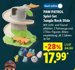 Lidl PAW PATROL Jungle Rock Slide Angebot