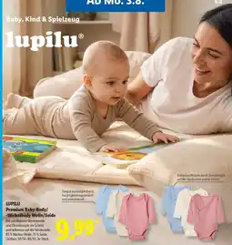Lidl LUPILU Premium Baby-Body/Wickelbody Wolle/Seide Angebot