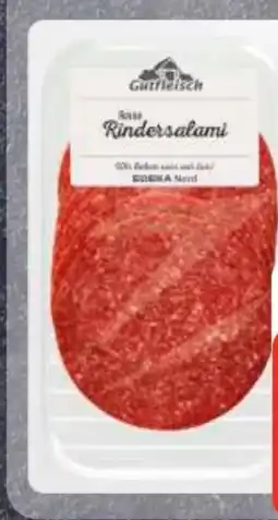 Edeka Frischemarkt Gutfleisch Rinder-Salami Angebot