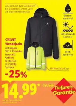 Lidl CRIVIT Wendejacke Angebot