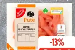 Edeka Frischemarkt Gut & Günstig Puten Geschnetzeltes Angebot