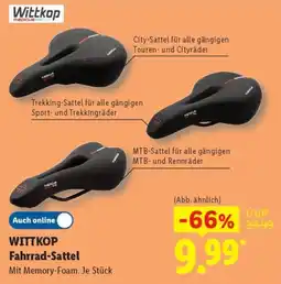 Lidl Wittkop Fahrrad-Sattel Angebot