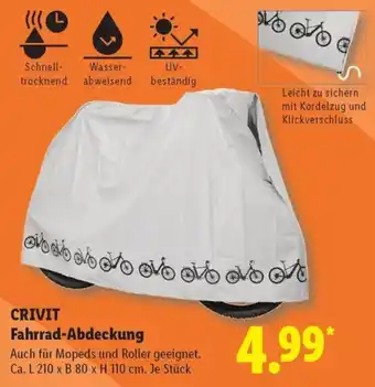 Lidl CRIVIT Fahrrad-Abdeckung Angebot