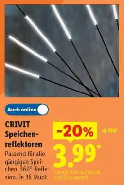 Lidl CRIVIT Speichen-reflektoren Angebot