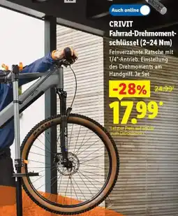 Lidl CRIVIT Fahrrad-Drehmomentschlüssel Angebot