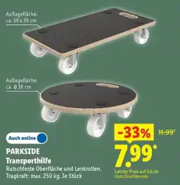 Lidl PARKSIDE Transporthilfe Angebot