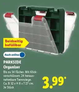 Lidl PARKSIDE Organizer Angebot