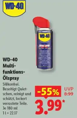 Lidl WD-40 Multi-funktions-Ölspray Angebot