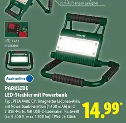 Lidl PARKSIDE LED-Strahler mit Powerbank Angebot