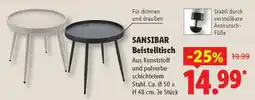 Lidl SANSIBAR Beistelltisch Angebot