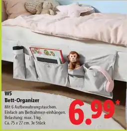 Lidl Bett-Organizer Angebot