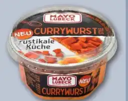 REWE Center Mayo Lübeck Fleischsalat Currywurst Angebot