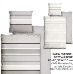 porta Wende-Satin-Bettwäsche Angebot