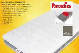 porta Paradies KALTSCHAUM-MATRATZE PROLIFE SUPREME Angebot