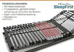 porta Sleep First FEDERHOLZRAHMEN Angebot
