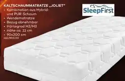 porta Sleep First KALTSCHAUMMATRATZE JOLIET Angebot