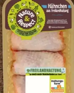 nahkauf Nature & Respect Pollofino Freiland Hähnchen Oberschenkel Angebot