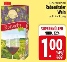 Edeka Rebenthaler Wein Angebot