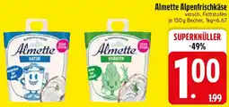 Edeka Almette Alpenfrischkäse Angebot