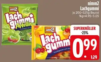 Edeka nimm2 Lachgummi Angebot