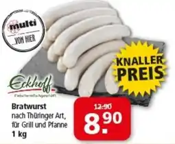 Multi Markt Eckhoff Bratwurst nach Thüringer Art Angebot