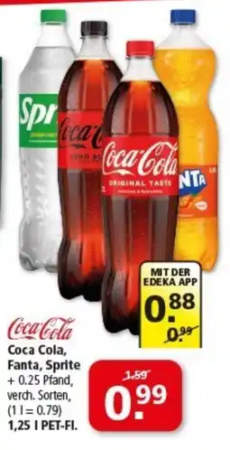 Multi Markt Coca Cola, Fanta, Sprite Angebot