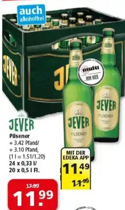 Multi Markt JEVER Pilsener Angebot