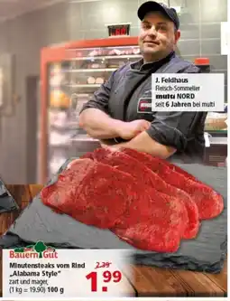 Multi Markt BauernGut Minutensteaks vom Rind "Alabama Style" Angebot