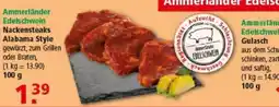 Multi Markt Ammerländer Edelschwein Nackensteaks Alabama Style Angebot