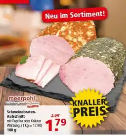 Multi Markt meerpohl Schweinebraten-Aufschnitt Angebot
