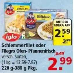 Multi Markt iglo Schlemmerfilet Angebot