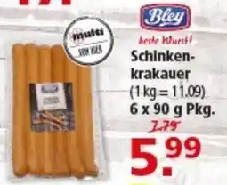 Multi Markt Bley Schinken-krakauer Angebot