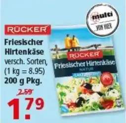 Multi Markt RÜCKER Friesischer Hirtenkäse Angebot