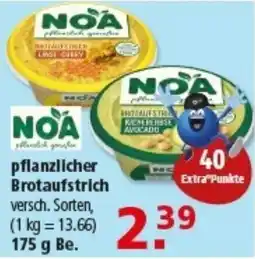Multi Markt NOA pflanzlicher Brotaufstrich Angebot