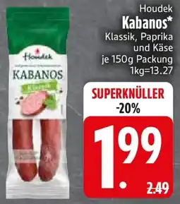 Edeka Houdek Kabanos Angebot
