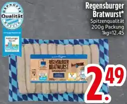 Edeka Edeka Regensburger Bratwurst Angebot