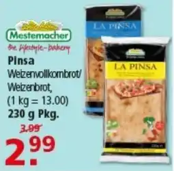 Multi Markt Mestemacher Pinsa Weizenvollkornbrot/Weizenbrot Angebot
