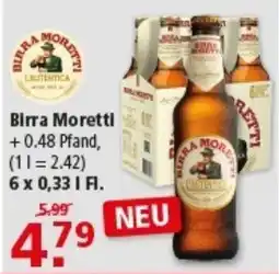 Multi Markt Birra Moretti Angebot