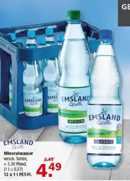 Multi Markt EMSLAND Quelle Mineralwasser Angebot