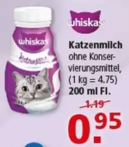 Multi Markt whiskas Katzenmilch Angebot