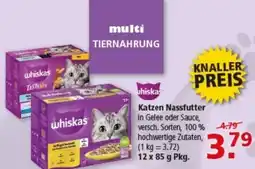 Multi Markt whiskas Katzen Nassfutter Angebot