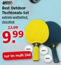 Multi Markt Best Outdoor Tischtennis-Set Angebot
