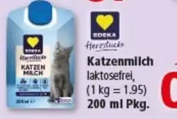Multi Markt EDEKA Herzstücke Katzenmilch laktosefrei Angebot