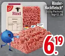 Edeka Gut & Gunstig Rinder Hackfleisch Angebot