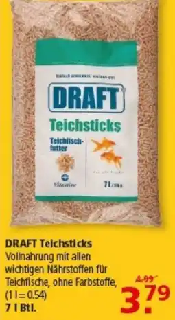 Multi Markt DRAFT Teichsticks Angebot