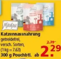 Multi Markt Mjamjam Katzennassnahrung Angebot