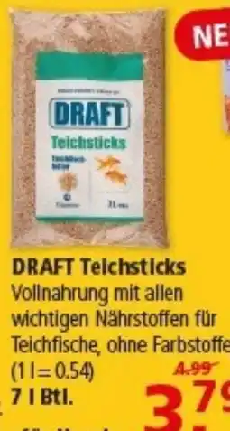 Multi Markt DRAFT Teichsticks Angebot