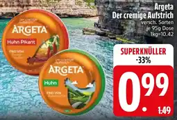 Edeka Argeta Der cremige Aufstrich Angebot