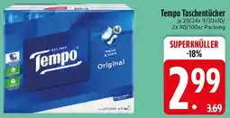 Edeka Tempo Taschentücher Angebot