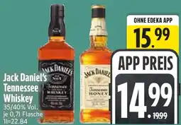 Edeka Jack Daniel's Tennessee Whiskey Angebot